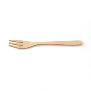 Mini vork bamboe 90 mm