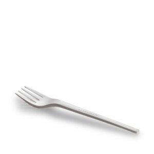 Herbruikbare CPLA vork wit 16 cm