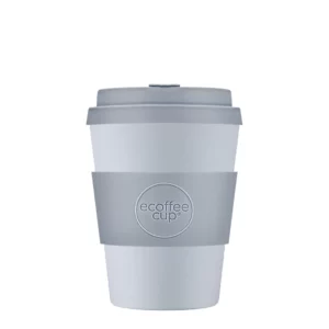 Herbruikbare koffiebeker 'Glittertind' 12 oz 360 ml met deksel en sleeve